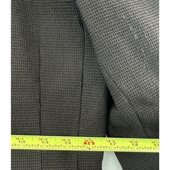Ilie Wacs Blazer Knit Tweed Vtg Union Made Size 8 Career Office Classy Brown - Picture 10 of 10